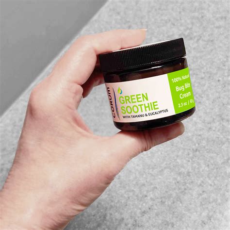 Buy CORUM Green Soothie Natural Bug Bite Relief Cream