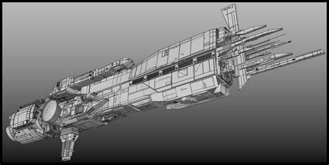 Edgar A. Martinez - Sulaco ship from original "Aliens" the Movie