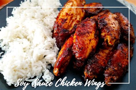 Soy Ginger Chicken Wings recipe - Prepare your Plates