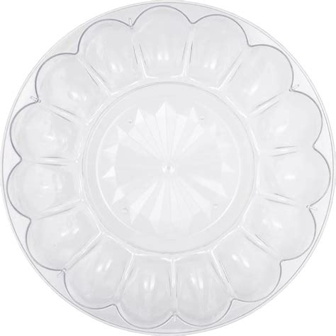 CLEAR Plastic Egg Tray with Lid 12in | Party City Canada