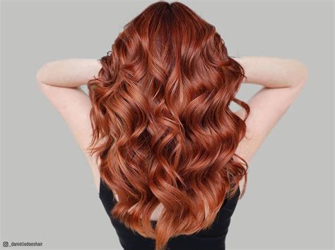 Copper Red Hair Color Chart