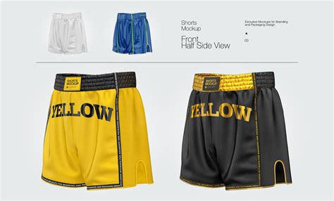 5 Shorts PSD Mockups :: Behance