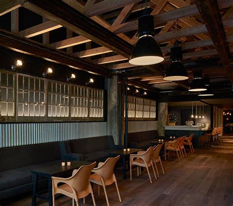 BLACK BARN | Black barn, Restaurant design, Commercial interior design