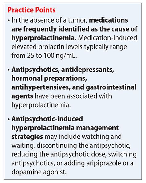 Strategies for managing medication-induced hyperprolactinemia | MDedge ...