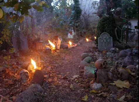 haunted forest | Scary halloween decorations outdoor, Halloween ...