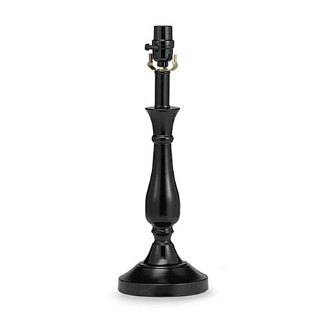 Matte Black Metal Lamp Base - Bed Bath & Beyond