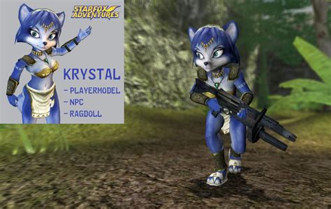 New Krystal Gmod Rig by Aarza #StarFoxAdventures20th | Krystal Archive