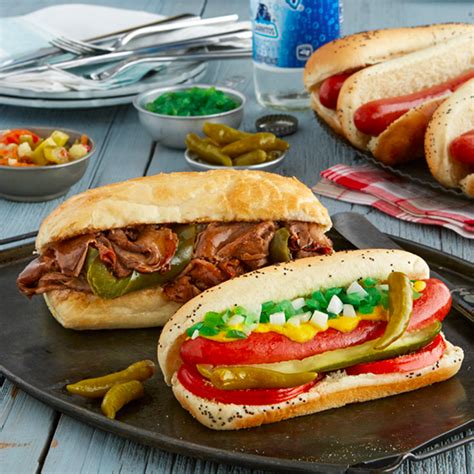 Portillo's Italian Beef Kit & Hot Dog Kit Combo | Italian beef, Hot dogs, Beef hot dogs