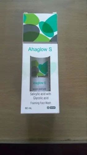 AHAGLOW S FOAMING FACE WASH 60 ML, For Personal, Age Group: Adults at Rs 513/piece in Surat