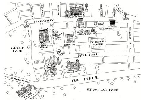 Jermyn Street London Map