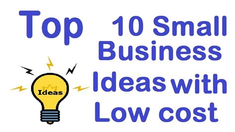 Top 10 most successful business ideas with low investment – Bits Of Days