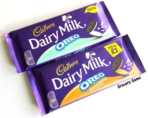 Grocery Gems: Review: New Cadbury Dairy Milk Oreo Peanut Butter Flavour ...