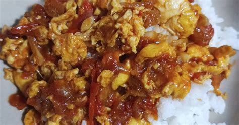 Resep Nasi Telur Tomat oleh Dapur Unda - Cookpad