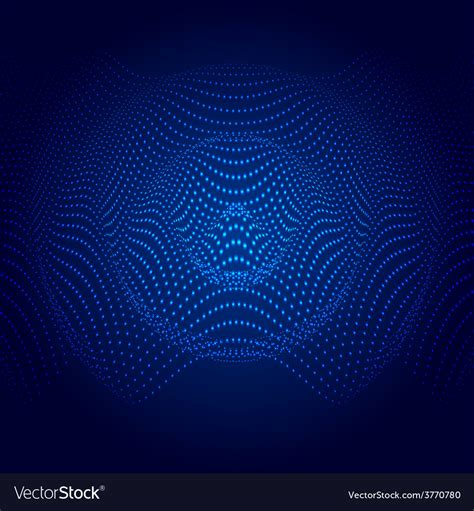 Abstract of sound wave Royalty Free Vector Image