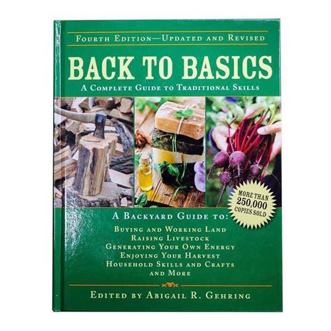 Back To Basics book 4th Edition by Abigail R. Gehring – My Patriot Supply