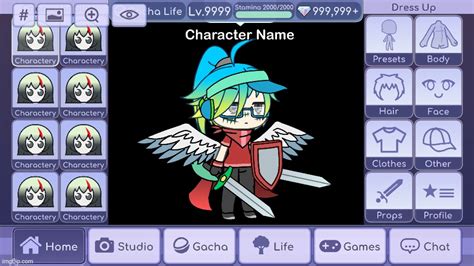 Gacha Life Character Glitch