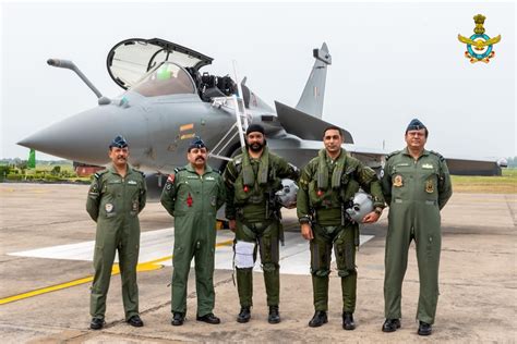 Rafale pilots get a warm welcome at the Ambala air base