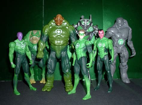 Green Lantern Figures by CyberDrone on DeviantArt