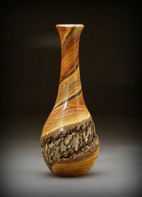 Artist Turns Raw Chunks of Logs Into Vases With Polished Surfaces and ...