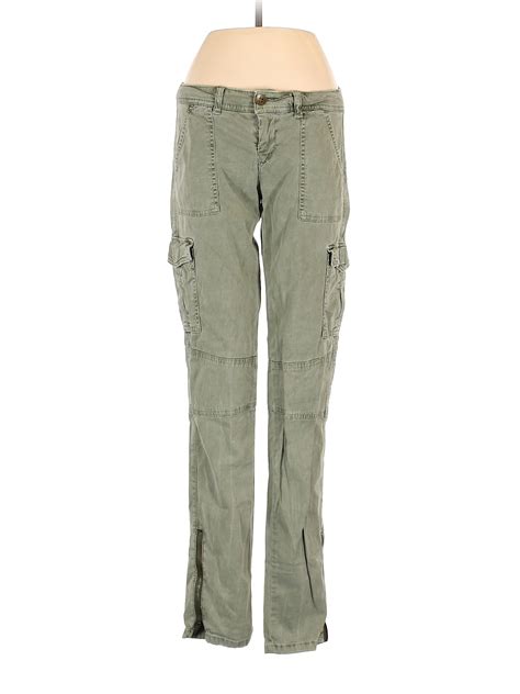 American Eagle Outfitters Solid Green Cargo Pants Size 00 - 62% off | thredUP