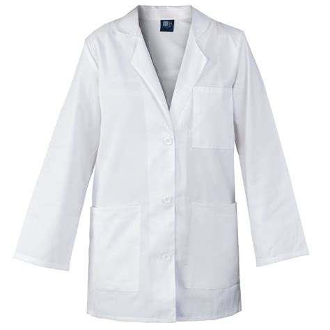 Medgear Women's 33" Lab Coat, Long Sleeve White - Walmart.com