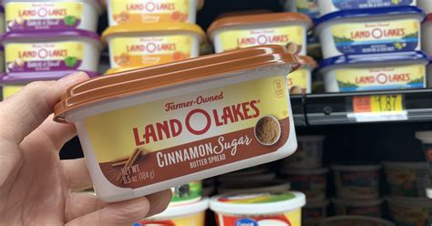 Land O'Lakes Cinnamon Sugar Butter is Back & Just $1.96 at Walmart