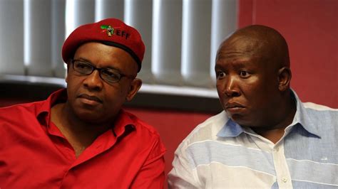 Julius Malema hints at more departures after Dali Mpofu leaves EFF