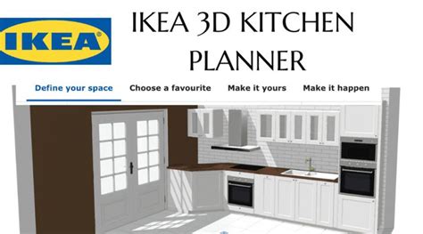 the ikea 3d kitchen planner is open