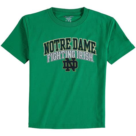 Notre Dame Fighting Irish Champion Youth Jersey T-Shirt - Kelly Green