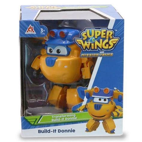 Super wings transforming construction-donnie | Grupo mas tres