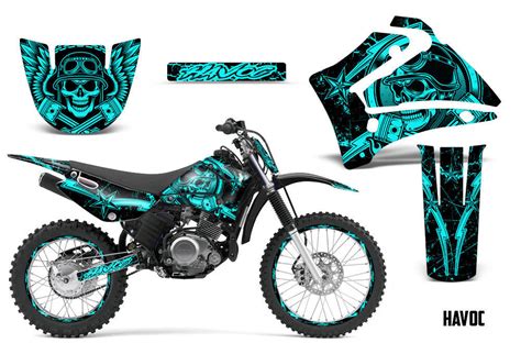 Yamaha TTR125 TTR 125 Dirt Bike Graphic Sticker Kit Decal Wrap MX 00-07 HAVOC M - Decals & Stickers