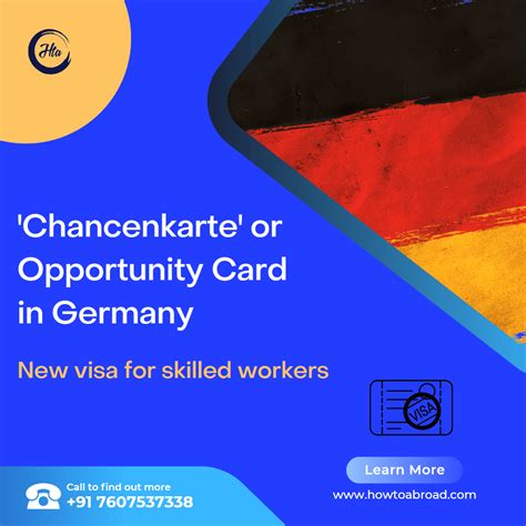 ‘Chancenkarte’ or Opportunity Card in Germany – How to Abroad