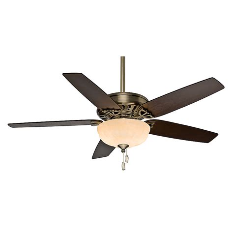 Casablanca Concentra Gallery 54-inch Indoor Antique Brass Ceiling Fan with Light | The Home ...