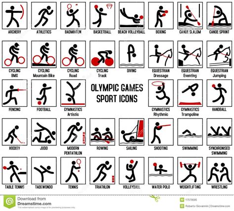 Olympic Games Sport Icons | Olympic games sports, Olympic games, Olympics