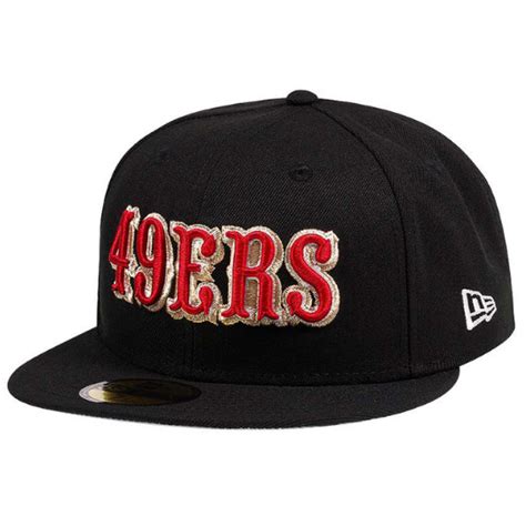 New Era San Francisco 49ers Script Prime Edition 59FIFTY Fitted Hat