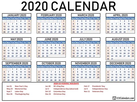 Pick 2020 Pocket Calendar Printable | Calendar Printables Free Blank