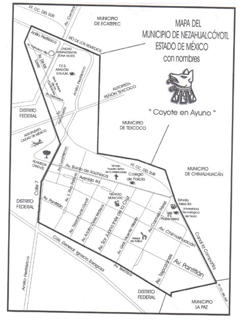 Mapa de Los Municipios Ecatepec y Nezahualcoyotl PDF | PDF