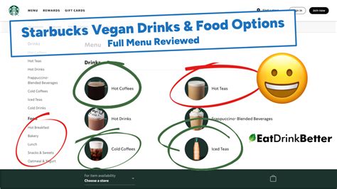 Starbucks Vegan Drinks & Food [2023 Menu & Options]