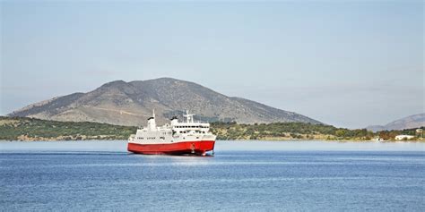 Ferry to Paxos-Flying Dolphin "Ilida Dolphin", South Aegean ...