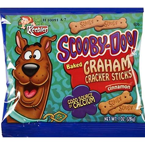 Keebler - Scooby-Doo Scooby Snack Graham Cracker Cookies, 1 Ounce Bags (Set of 20) - Walmart.com ...