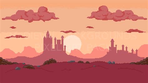 Download : 2D Pixel Art Medieval Backgrounds Pack