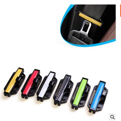 2pcs car safety adjustable seat belt clip extender black seat belts universal car car styling ...