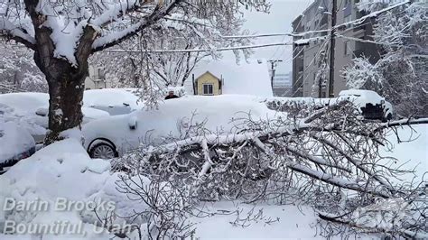 12-14-15 Bountiful, Utah Major Winter Storm - YouTube