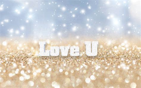 Glitter Plaatje I Love You » Animaatjes.nl