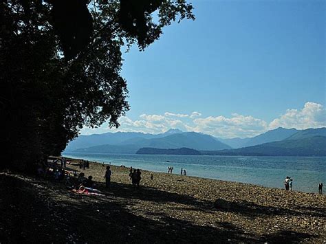 Scenic Beach State Park, a Washington park located near Bainbridge Island, Bremerton and Port ...