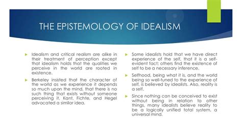 Idealism in philosophy of education