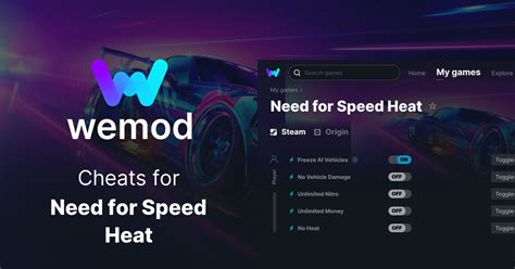 Need for Speed Heat Cheats and Trainers for PC - WeMod