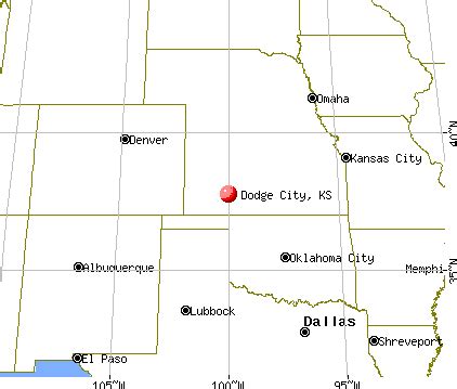 Dodge City Kansas Map | Subway Map