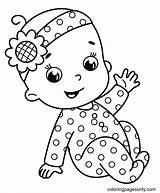 Baby Coloring Pages Printable For Free Download sketch template