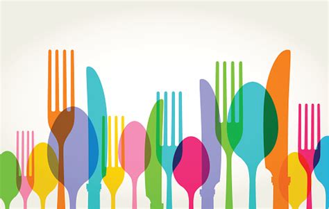 Eating Utensils Stock Illustration - Download Image Now - iStock